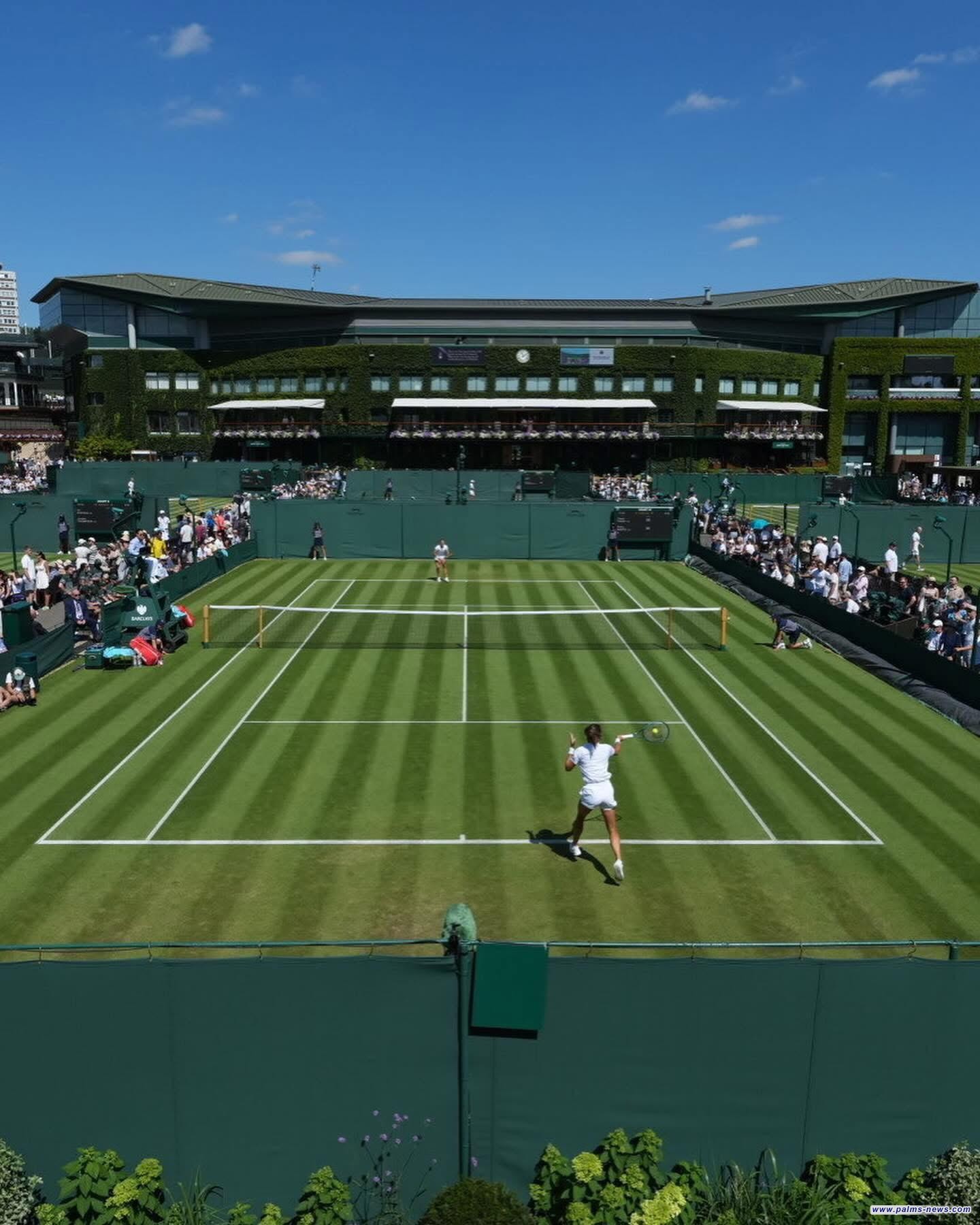 انطلاق بطولة ويمبلدون لتنس السيدات وسط العاصمة البريطانية لندن.